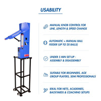 Freebowler Superthrower Automated Pro (FS2 PRO) is an arm‑simulated, fully automatic and portable cricket ball thrower designed to mimic a real bowler’s action for batting practice cricket bowling machine - Best Price online Prokicksports.com