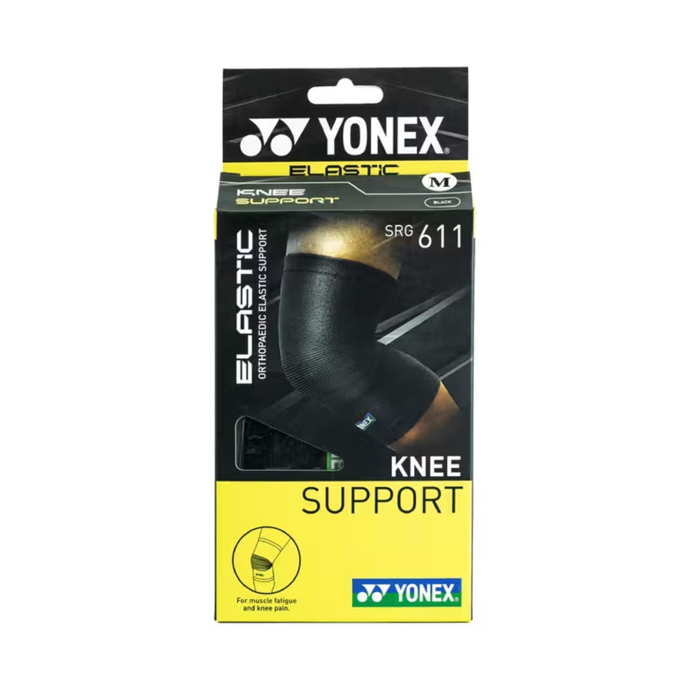 Yonex SRG 611 Knee Support | Elastic Orthopedic Knee Sleeve with Compression Support for Ligament Protection & Pain Relief - Best Price online Prokicksports.com