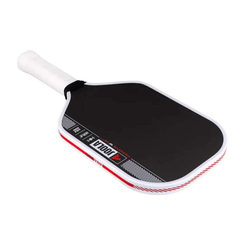 JOOLA Ben Johns Perseus Pro IV Pickleball Paddle – 14mm & 16mm | Pro-Level Paddle for Power & Spin | Carbon Friction Surface | USAPA Approved (Black/White/Red) - Best Price online Prokicksports.com