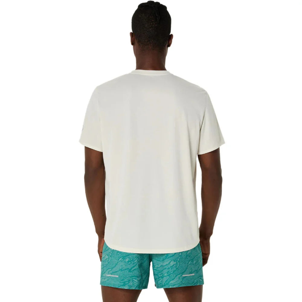 ASICS Fujitrail Logo SS Top Men T-Shirt Roundneck | Breathable Trail & Training Tee for Active Wear - Best Price online Prokicksports.com
