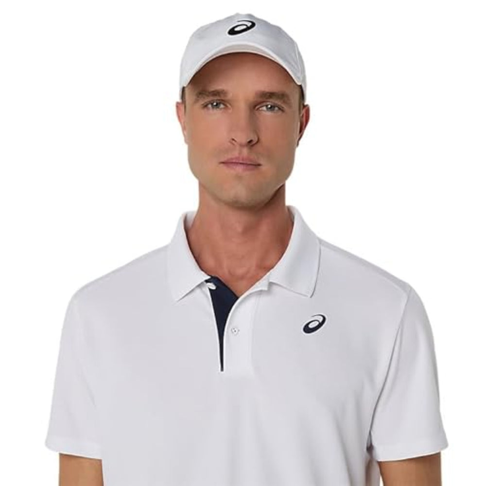 ASICS COURT POLO (M) – Brilliant White | Lightweight, Breathable & Quick-Dry Men’s Sports Polo for Training and Matches - Best Price online Prokicksports.com