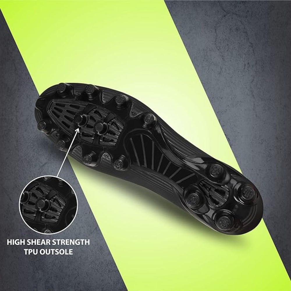 NIVIA Airstrike Kids Football Shoes | Mid-Top TPU Football Studs with EVA Cushioning & Superior Grip - Best Price online Prokicksports.com