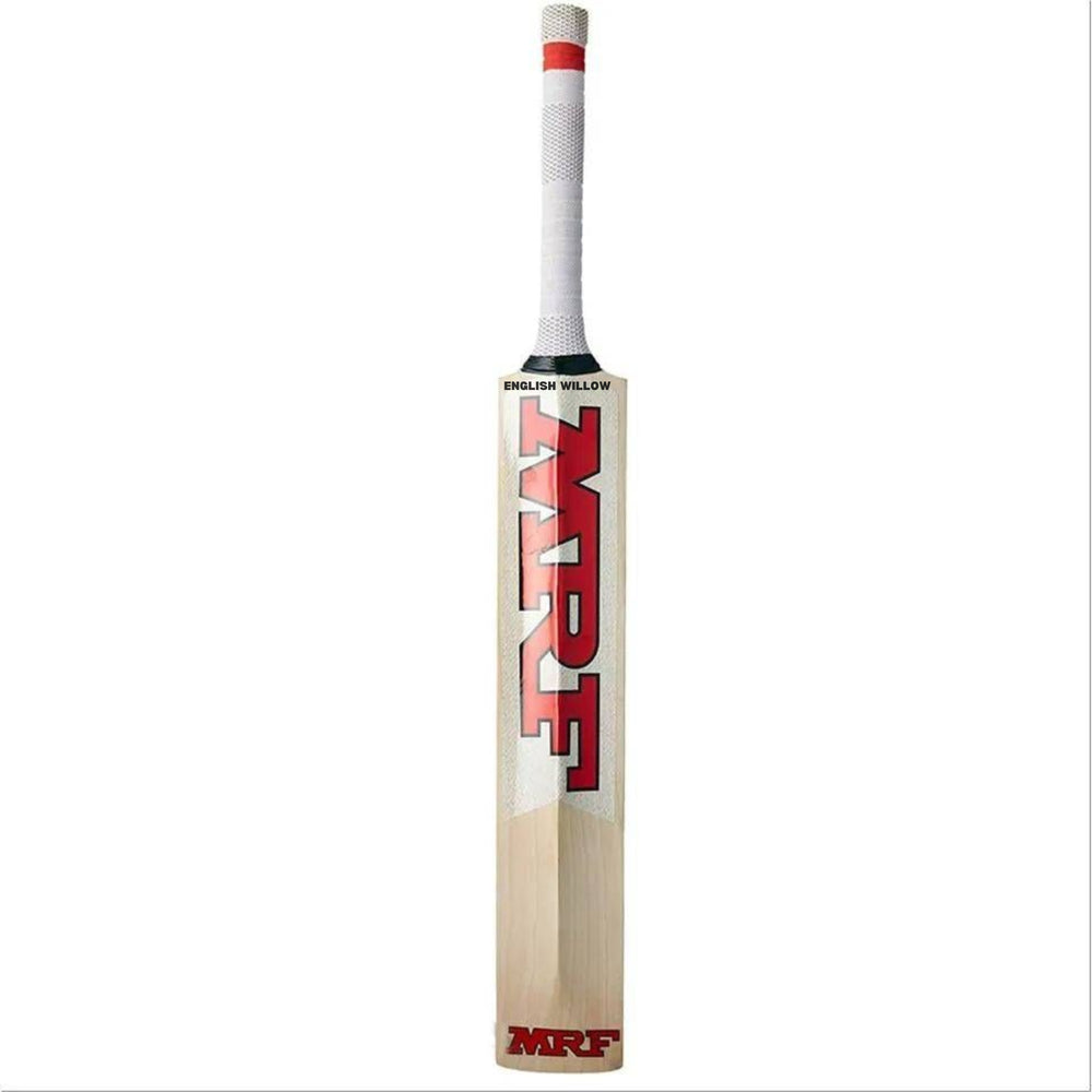 MRF Genius Grand Supreme English Willow Cricket Bat, Short Handle | Grade 1 Premium Willow with Duckbill Toe & Pro-Level Power - Best Price online Prokicksports.com