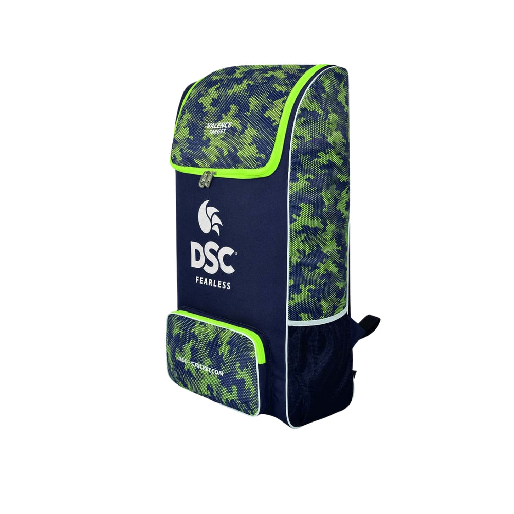 DSC Valence Target Backpack Style Cricket Kitbag | Versatile Backpack-Style Gear Bag for Cricket Players - Best Price online Prokicksports.com