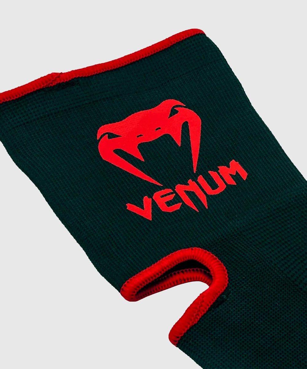Venum Kontact Ankle Support Guard – Black/Red | Ankle Brace for MMA, BJJ, Judo & Kickboxing