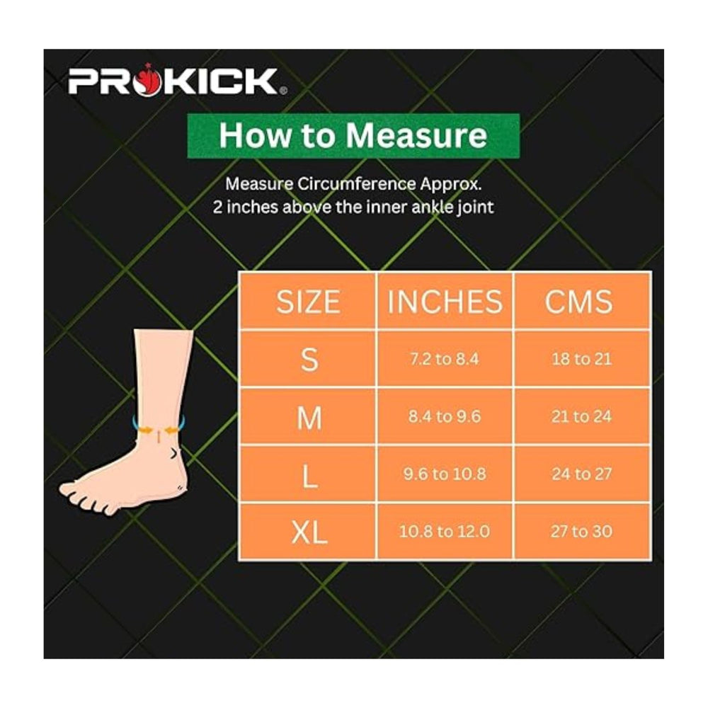 Prokick FlexiGrip Ankle Support, 1 Pair - Best Price online Prokicksports.com