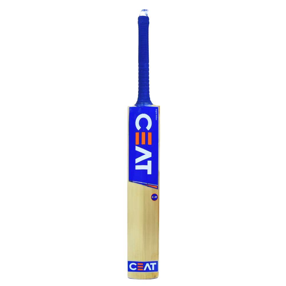 CEAT Mega Gripp English Willow Cricket Bat, Short Handle | Grade 4A Willow with Thick Edges & Superior Grip Control - Best Price online Prokicksports.com