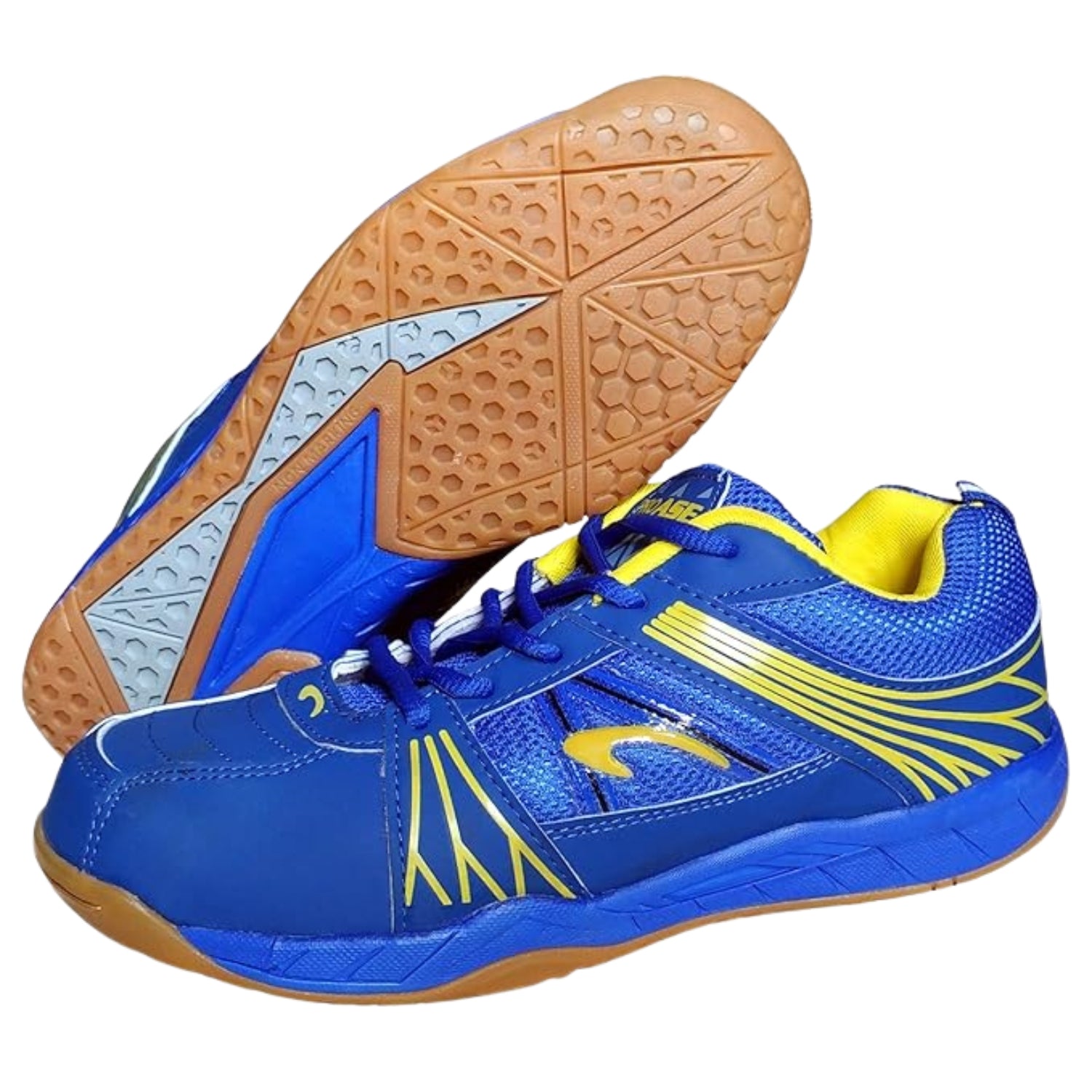 Proase BG 004 Non-Marking Badminton Shoes | Lightweight, Durable & Grip Enhanced - Best Price online Prokicksports.com
