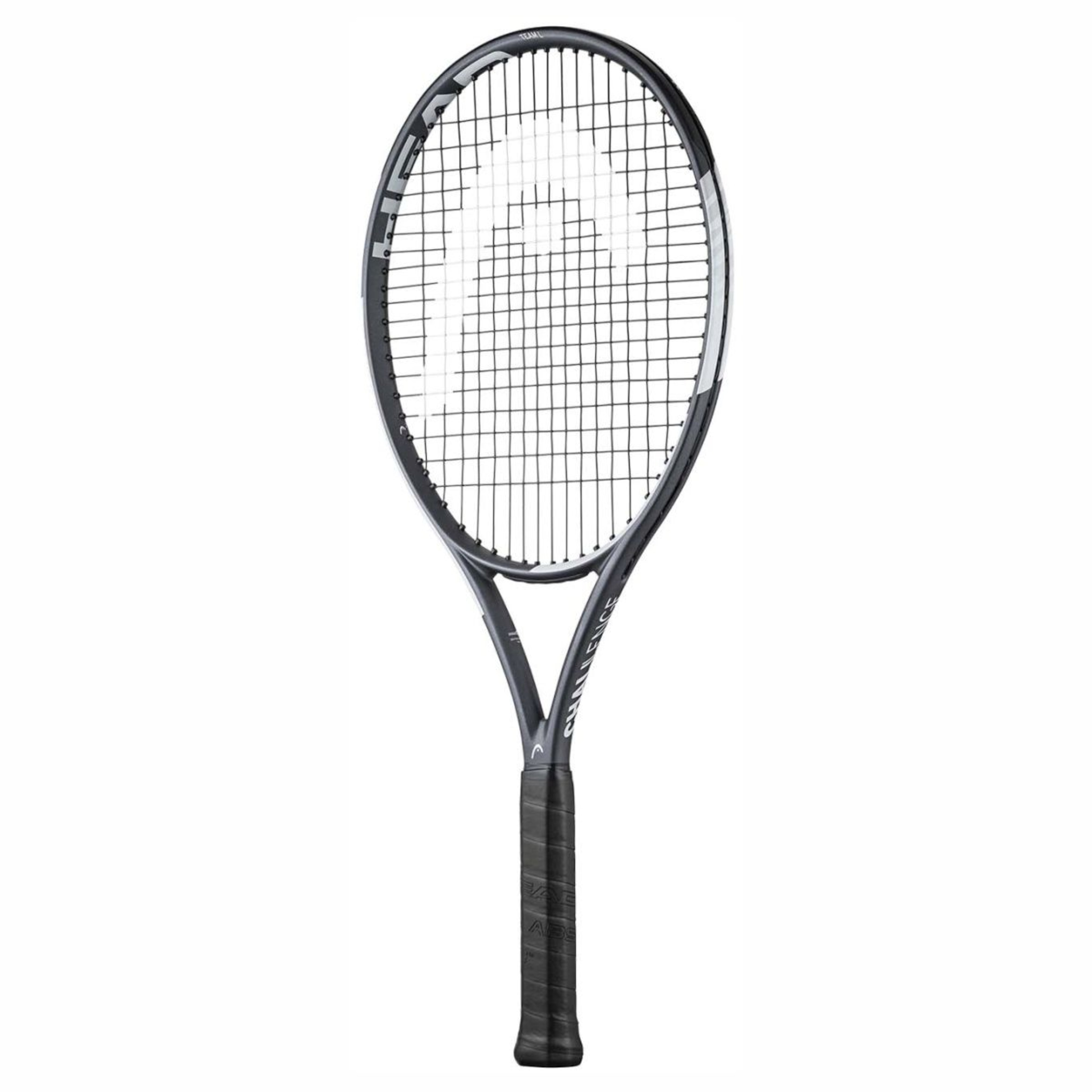 HEAD IG Challenge Team L Stealth Strung Tennis Racquet (Grip Size 2 - 4 1/4) Black/White | 260g Lightweight Racquet - Best Price online Prokicksports.com