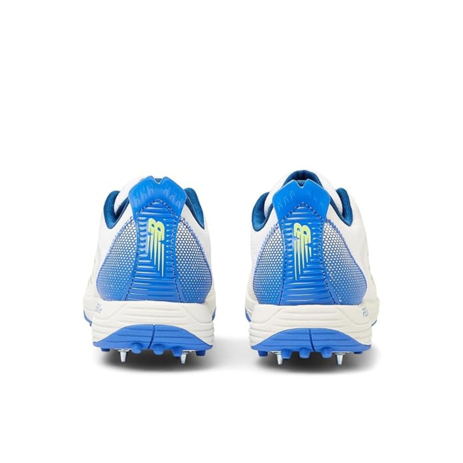 New Balance CK10R5 Metal Spike Cricket Shoes | 11 Removable Spikes | Lightweight Midsole | Breathable Upper - White - Best Price online Prokicksports.com