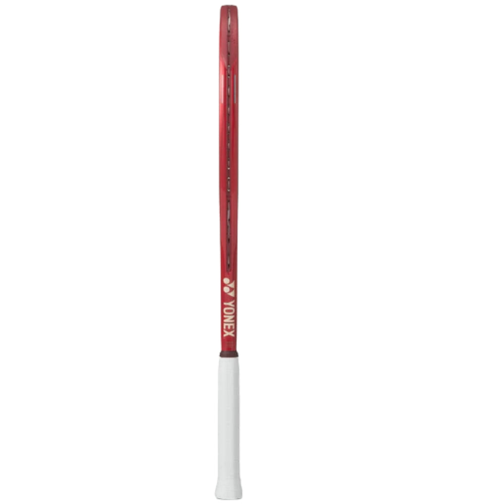 Yonex VCore 100 Unstrung Tennis Racquet | Spin-Enhanced Lightweight Power Frame with ISOMETRIC Technology | Ruby Red - 300 Grams - Best Price online Prokicksports.com