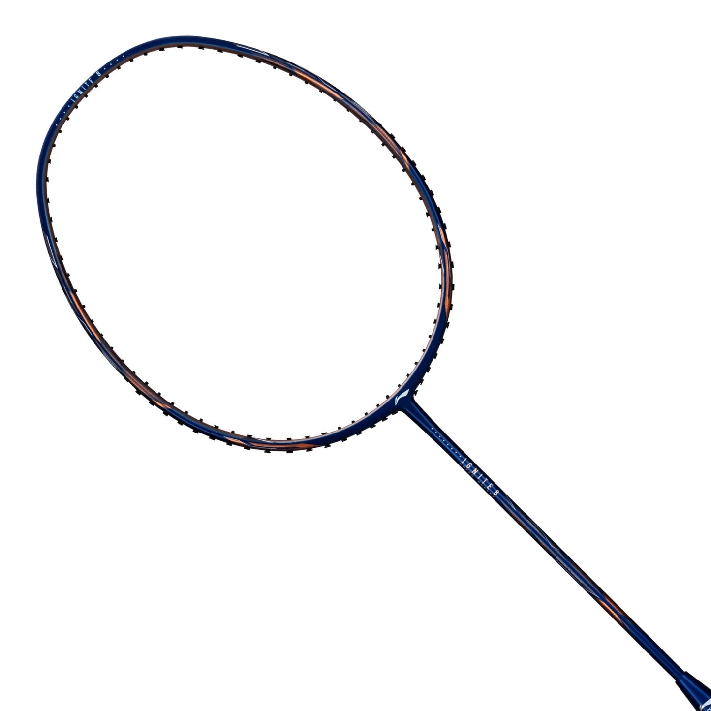 Li-Ning Ignite 8 Unstrung Badminton Racquet 5U6 | Head-Heavy Carbon Fibre Frame with AeroTec Beam & TB Nano Technology for Attacking Play - Best Price online Prokicksports.com
