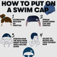 Arena Classic Silicone Swim Cap (AU) – Acid Lime/Black, Durable Stretchable Swimming Cap for Training & Competition - Best Price online Prokicksports.com