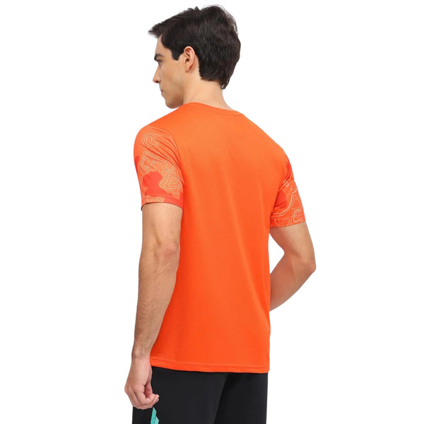 Yonex 2962 Men’s Round Neck T-Shirt | Lightweight Polyester Fabric with TruDry Moisture-Wicking & Breathable Comfort for Sports and Training