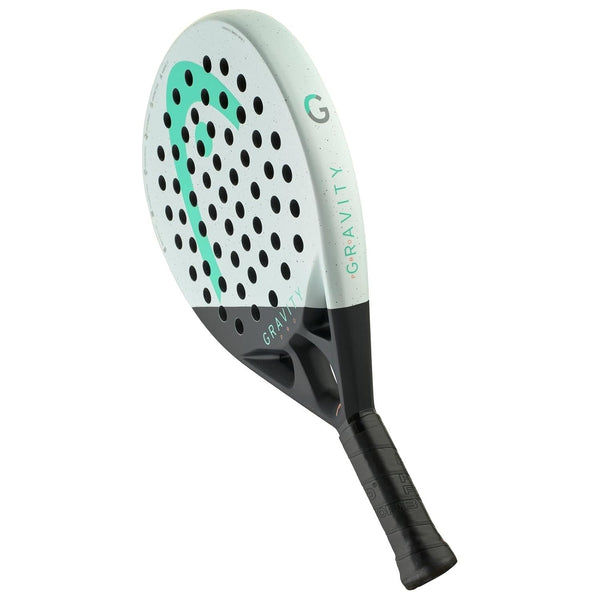 Head Gravity Pro 2024 Padel Racquet 365g | Round Shape Control Racket with Auxetic Technology | Advanced Performance Padel Racquet