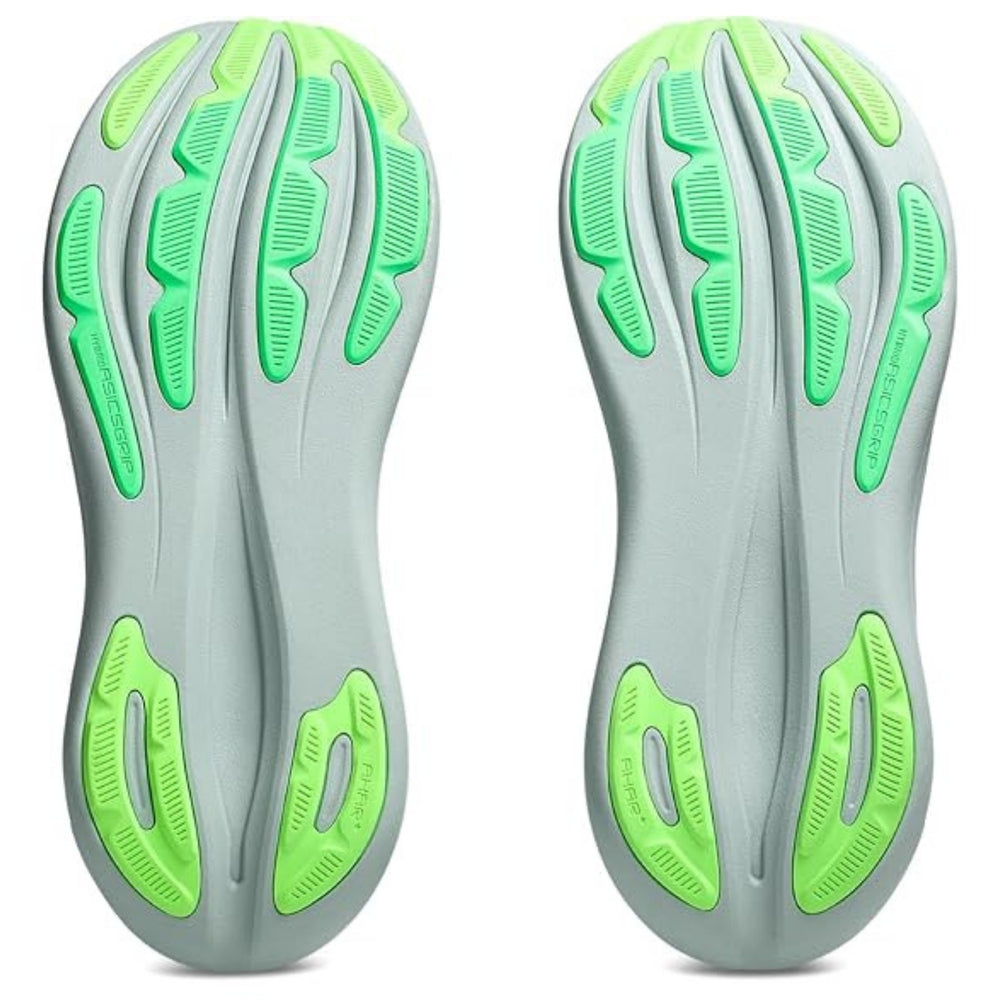 ASICS GEL-Nimbus 28 Men Running Shoes | Premium GEL Cushioning Plush Comfort for Long Runs | Cold Moss/Illuminate Green - Best Price online Prokicksports.com