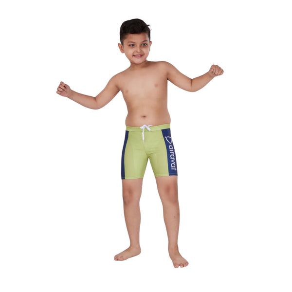 Airavat Nautix 1515 Kid’s Swimming Jammer | Comfortable, Quick-Dry & Stretchable | Durable Swim Shorts for Boys & Girls | Ideal for Training & Pool Fun