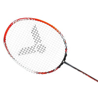 Victor Thruster Ryuga Badminton Racquet (5U5, Orange White) – Power & Precision for Advanced Players - Best Price online Prokicksports.com