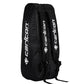 Carlton 1901 Vapour Trail 2 Compartment Racquet Bag, Black Blue | Spacious Dual Racquet Gear Bag for Badminton Players - Best Price online Prokicksports.com