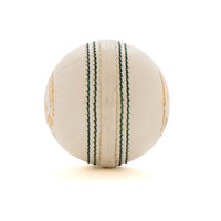 SG Super 50 Cricket Leather Ball, White – Adult, Alum‑Tanned Leather, 2‑Piece Construction, Waterproof Practice & Limited‑Overs Match Ball - Best Price online Prokicksports.com