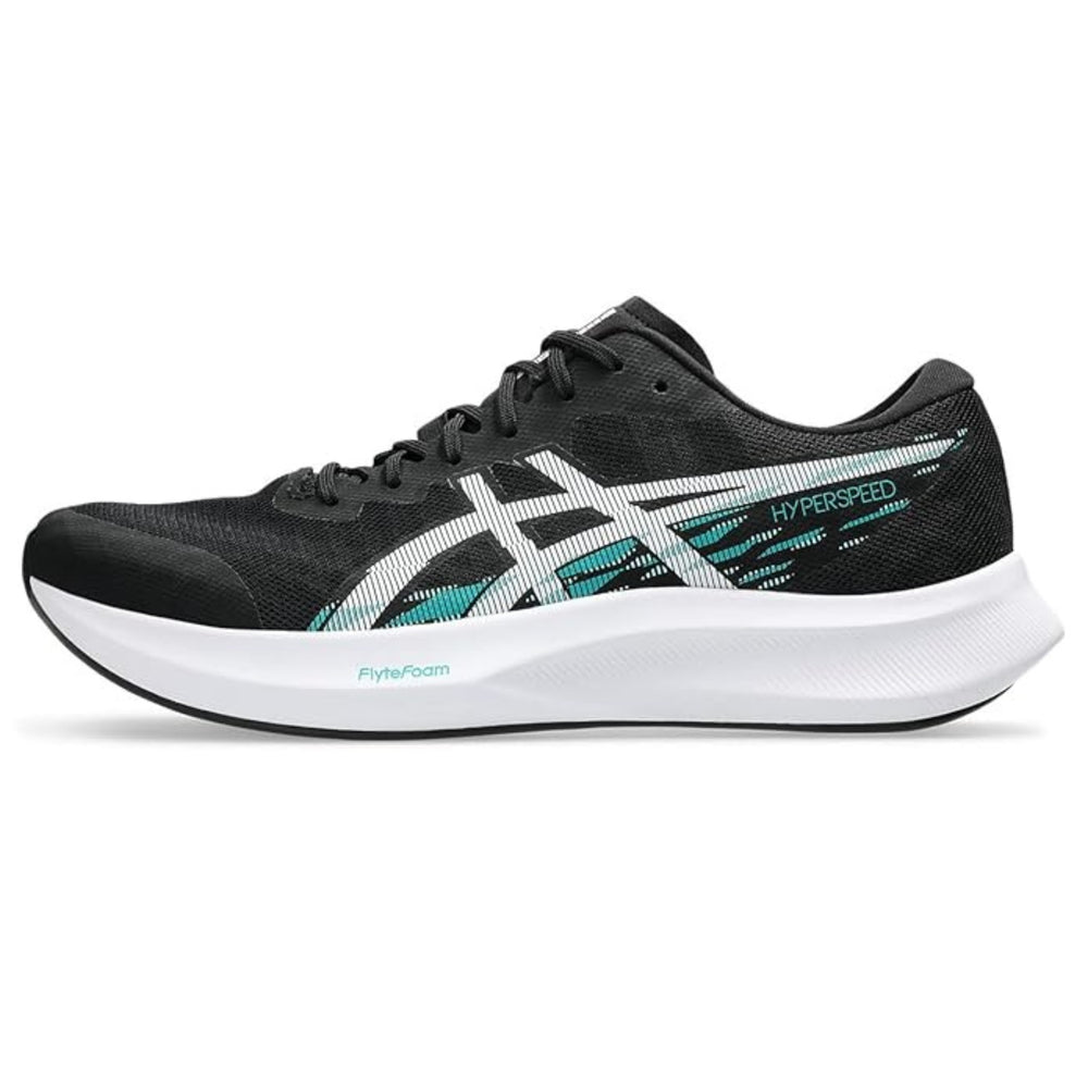 ASICS HYPER SPEED 4 Running Shoes for Men | Lightweight Racing & Speed Training Shoes | Breathable Mesh | Responsive Cushioning | Black/White - Best Price online Prokicksports.com