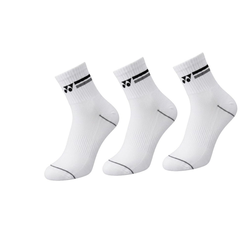 Yonex 2574T Men’s Socks – 3 Pair (3 in 1 Pack) | Breathable Cushioned Sports Socks for Daily Wear & Court Play - Best Price online Prokicksports.com