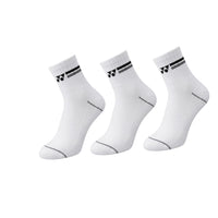 Yonex 2574T Men’s Socks – 3 Pair (3 in 1 Pack) | Breathable Cushioned Sports Socks for Daily Wear & Court Play - Best Price online Prokicksports.com