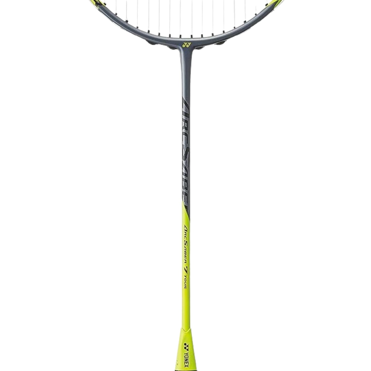 Yonex Arcsaber 7 Tour Unstrung Badminton Racquet (4U5, Grey/Yellow) – Precision & Power for Competitive Play - Best Price online Prokicksports.com