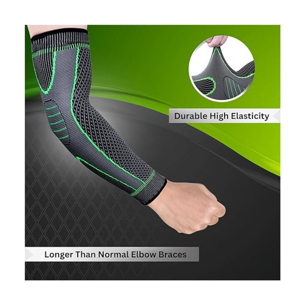 Prokick FlexiFit Compression Elbow Support, 1 Pair