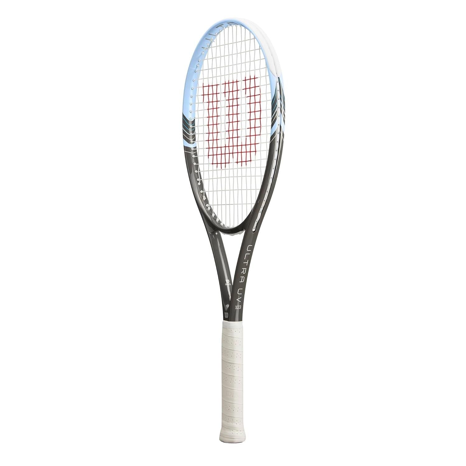 Wilson WR127510U3 Ultra UV Frm3 Strung Tennis Racquet (L3: 4 3/8) – 299 Grams | 103 sq.in Head, 16x19 String Pattern, Fused Composite Frame, UV Color Changing Tech | Power, Stability & Comfort - Best Price online Prokicksports.com