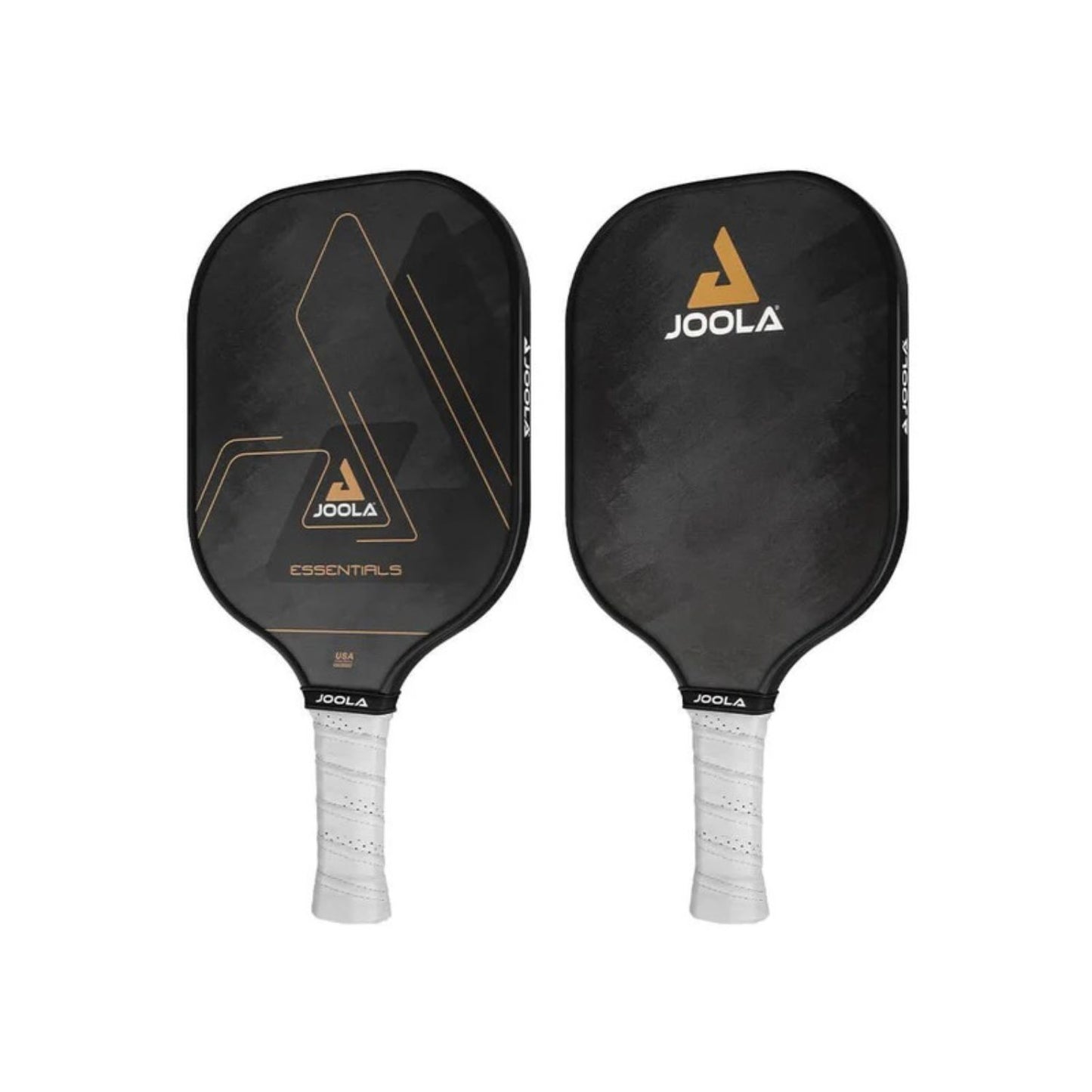 JOOLA Essentials 12mm Pickleball Paddle – Lightweight Paddle for Beginners & Recreational Players |Fiberglass Abrasion| (Black) - Best Price online Prokicksports.com