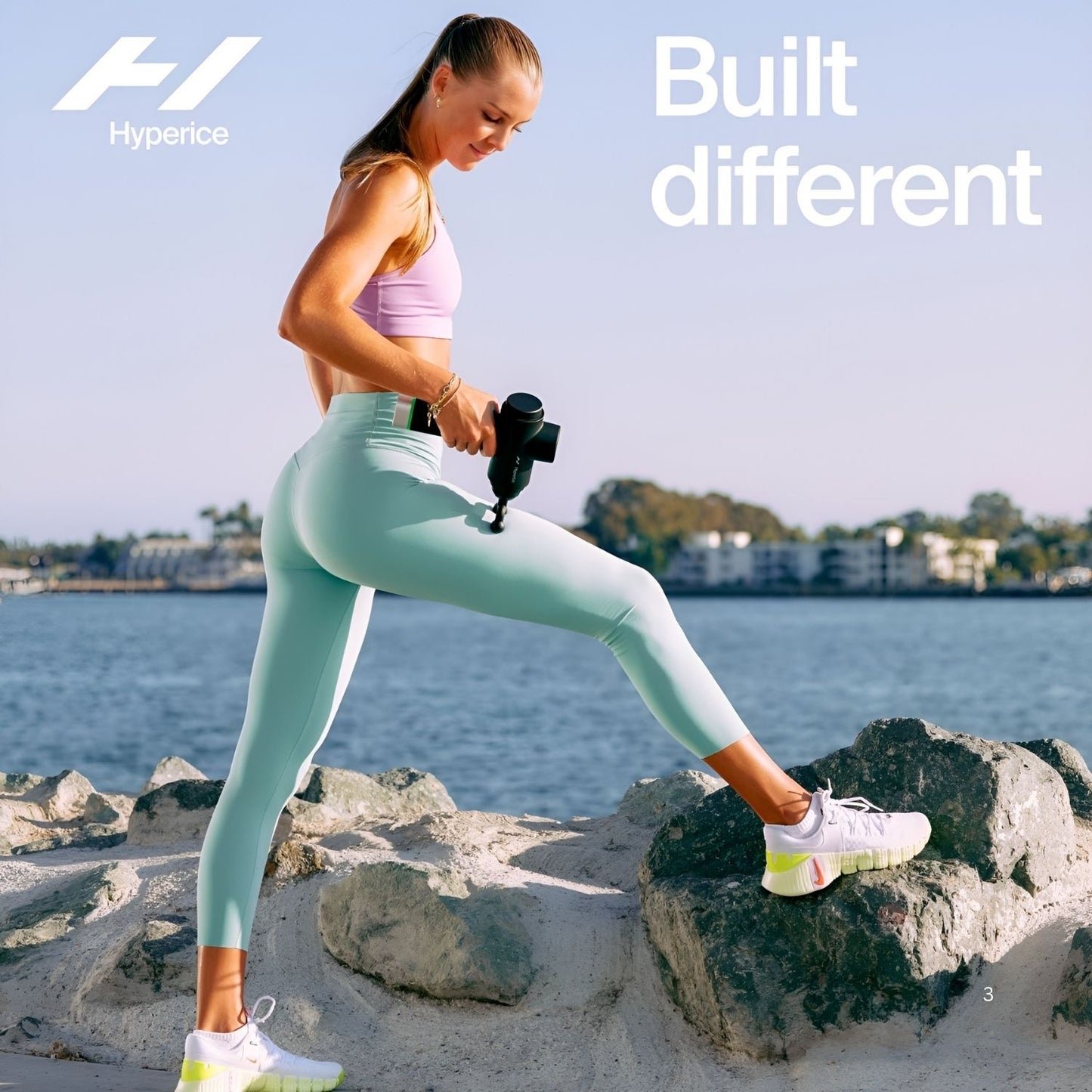 Hyperice Hypervolt 2 Percussion Massage Device – Lighter, More Powerful, Ergonomic Quiet Percussion Massager