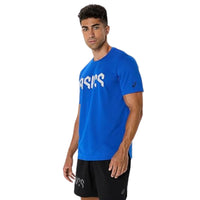ASICS Hex Graphic Tee Men T-Shirt Roundneck | Breathable Printed Sports Tee for Training & Casual Wear - Best Price online Prokicksports.com