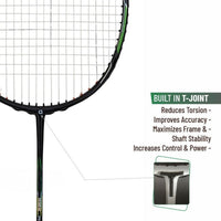 Apacs Honor Pro Unstrung Badminton Racquet (Grey, 4U G1, 84g) features head-heavy balance, 38lbs tension, and Compact Power Quad Voltaic frame for pro smashes. - Best Price online Prokicksports.com