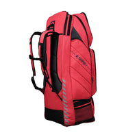 Shrey 3333 Legacy Duffle Wheelie 120 Cricket Kitbag | Spacious, Durable & Easy-to-Carry Cricket Gear Bag | Red - Best Price online Prokicksports.com
