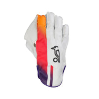 Kookaburra Aura Pro 3.0 Wicket Keeping Gloves | Entry-Level Keeper Gloves with Catching Cup & Ping Pong Grip Palm - Best Price online Prokicksports.com