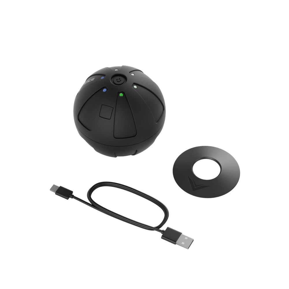 Hyperice Hypersphere Mini Vibrating Massage Ball – Mini Black, 3‑Speed High‑Torque Trigger Point Therapy Ball - Best Price online Prokicksports.com