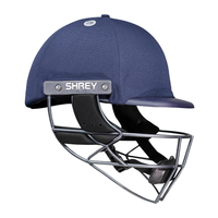 Shrey Elite Pro Titanium Visor 3338 Helmet – Navy | Premium Cricket Helmet with Strong Protection - Best Price online Prokicksports.com