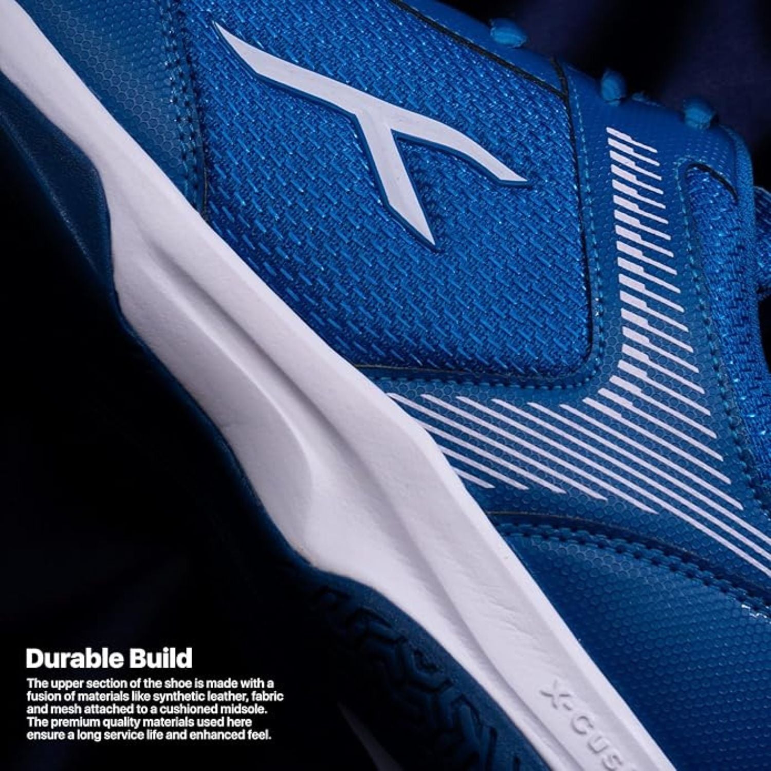 Hundred Court Star Badminton Shoes | Non-Marking Gum Rubber Sole | Lightweight Breathable Mesh | For Men & Women | Ideal for Squash, Table Tennis & Indoor Sports - Best Price online Prokicksports.com