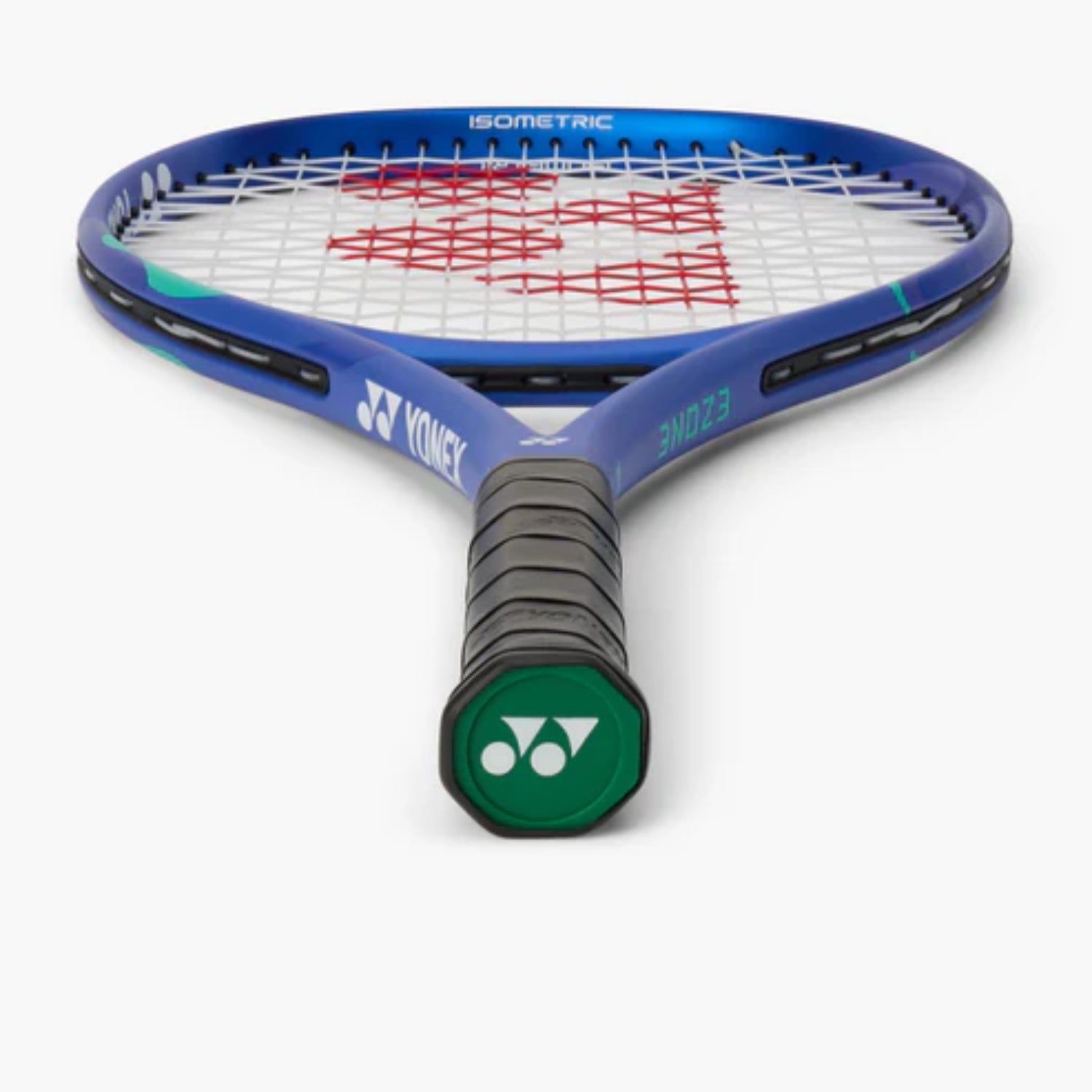 Yonex EZONE JR 25 Strung Tennis Racquet – Graphite Hybrid Frame with ISOMETRIC Head Shape, Power & Comfort for Junior Players (Blast Blue, 230g, G2 3 7/8 - Best Price online Prokicksports.com