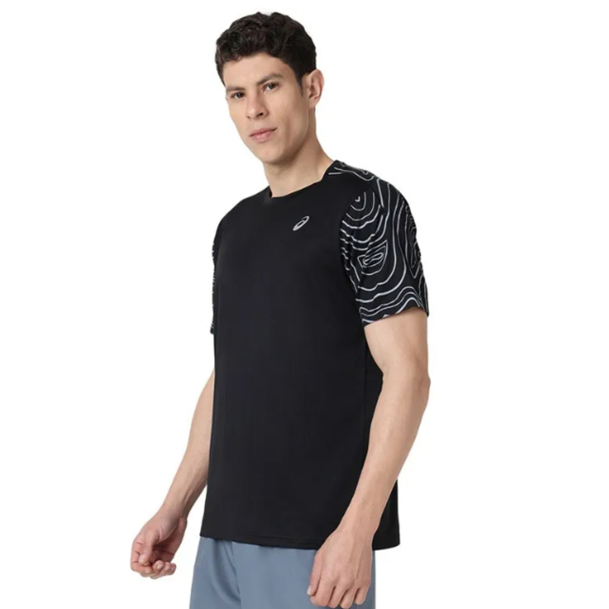 ASICS Active Seam SS Top for Men | Round Neck Sports T-Shirt - Best Price online Prokicksports.com