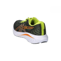 ASICS GEL-EXCITE 10 Running Shoes for Men | Shock Absorption | Rearfoot GEL Cushioning | Breathable Mesh | Black/Bright Orange - Best Price online Prokicksports.com