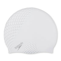 Speedo Bubble Active+ Silicone Swimming Cap – Adult | Bubble Texture Design, Snag-Free Fit, Chlorine Protection & Durable Stretch Comfort - Best Price online Prokicksports.com