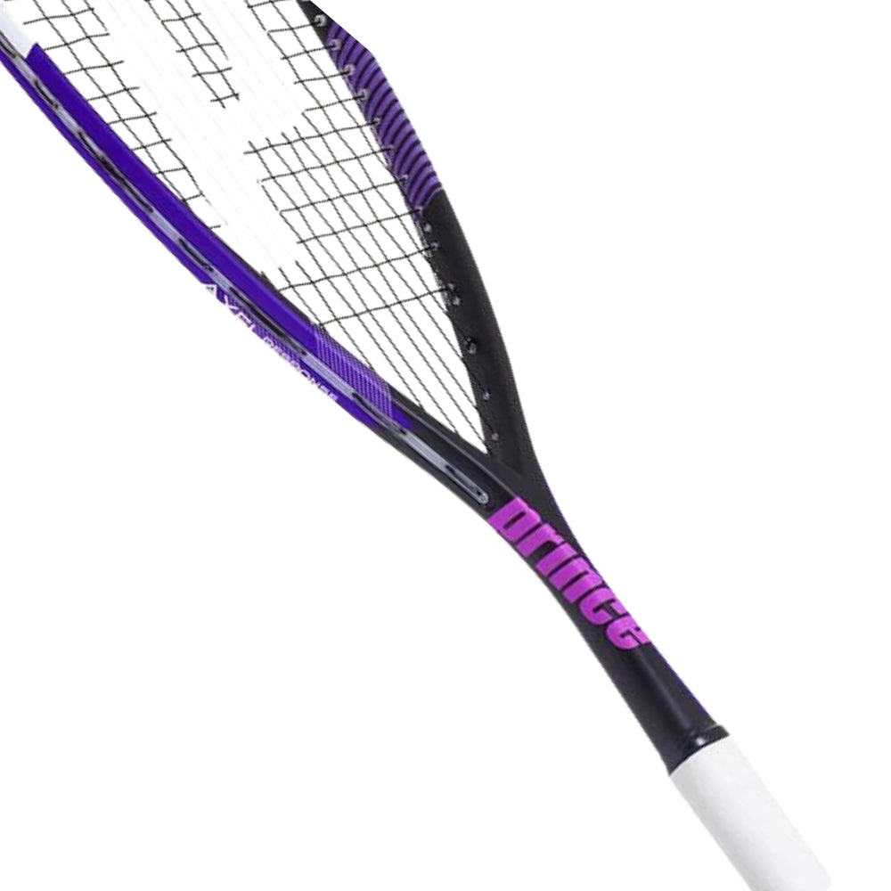 Prince Axel Response 450 Squash Racquet – Black/Purple | High-Response Frame for Power, Control & Speed - Best Price online Prokicksports.com