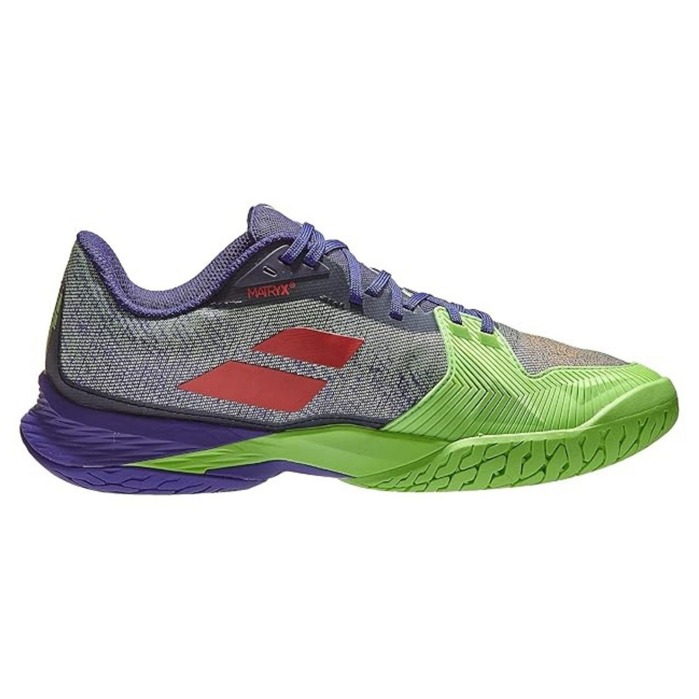 Babolat Jet Match 3 All Court Men Tennis Shoes – Jade Lime, Lightweight Supportive Tennis Footwear with Matryx EVO Upper & Michelin Rubber Outsole- 6 UK - Best Price online Prokicksports.com