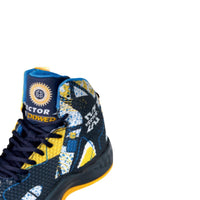 Vector X BB-Power Basketball Shoes – High-Top Court Shoes with Ankle Support, Durable Rubber Grip Sole & Cushioned Comfort for Indoor and Outdoor Play, Navy - Best Price online Prokicksports.com