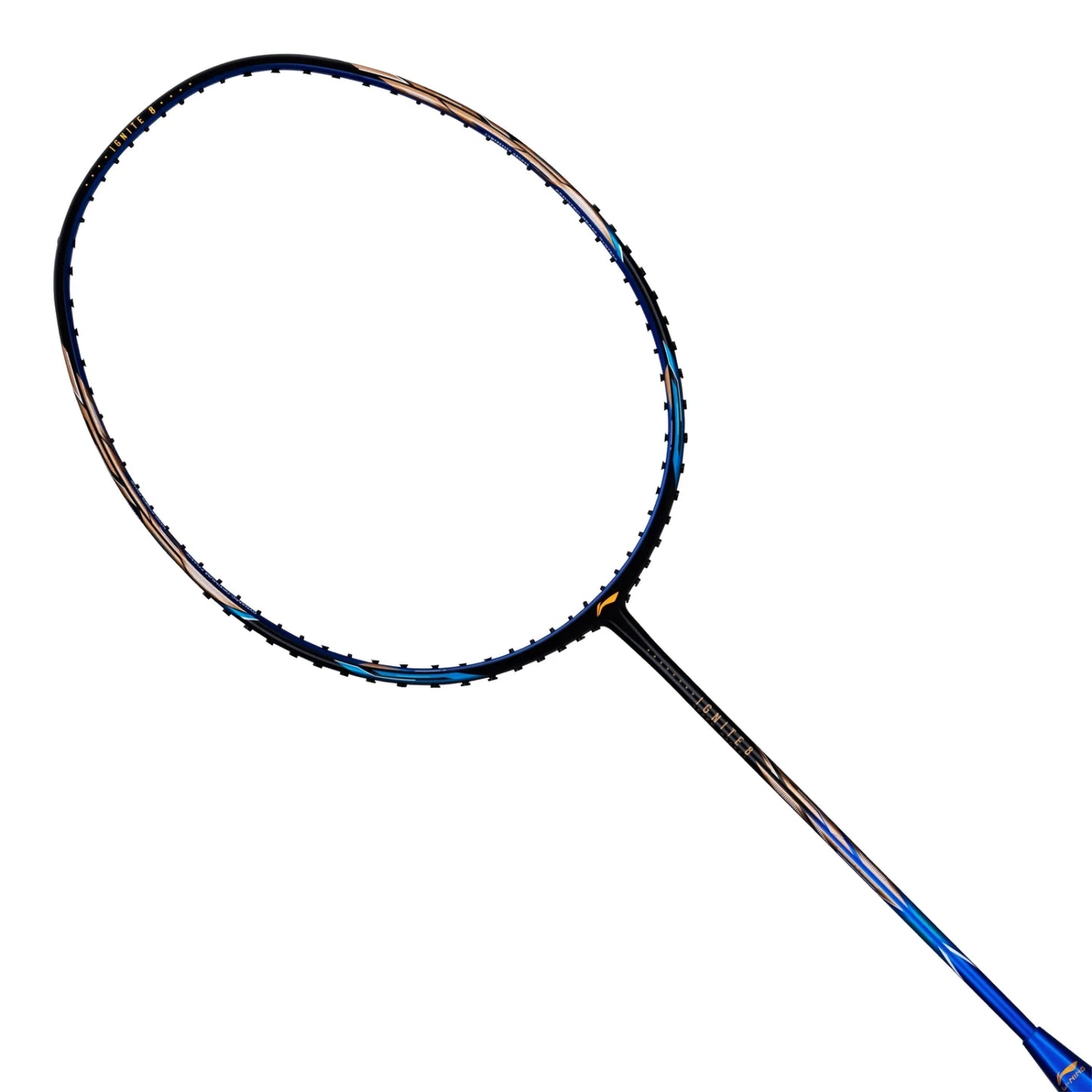 Li-Ning Ignite 8 Unstrung Badminton Racquet 5U6 | Head-Heavy Carbon Fibre Frame with AeroTec Beam & TB Nano Technology for Attacking Play - Best Price online Prokicksports.com