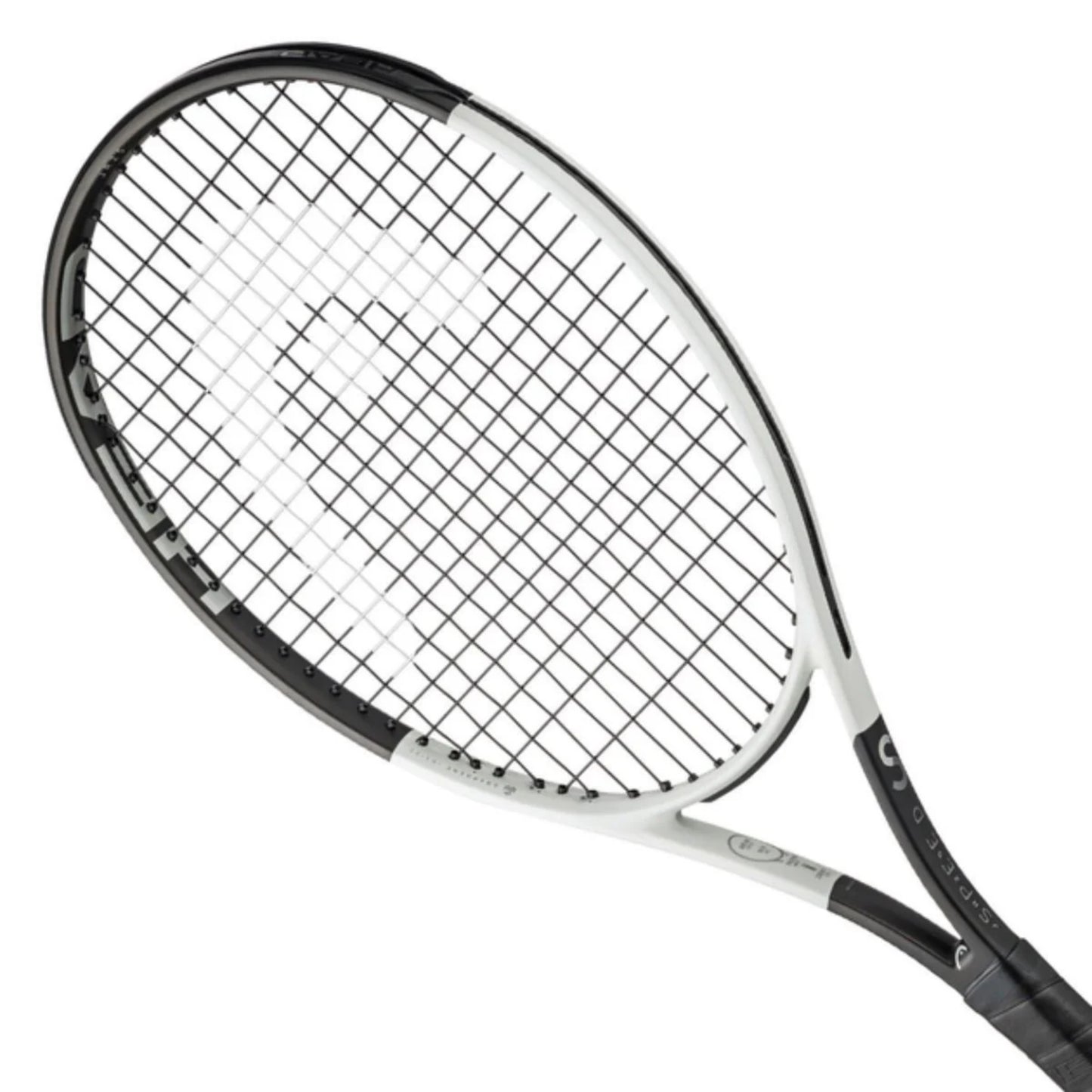 HEAD Speed Jr 2024 Strung Tennis Racquet (G1 - 4 1/8) Black/White | 250g Junior Racquet - Best Price online Prokicksports.com