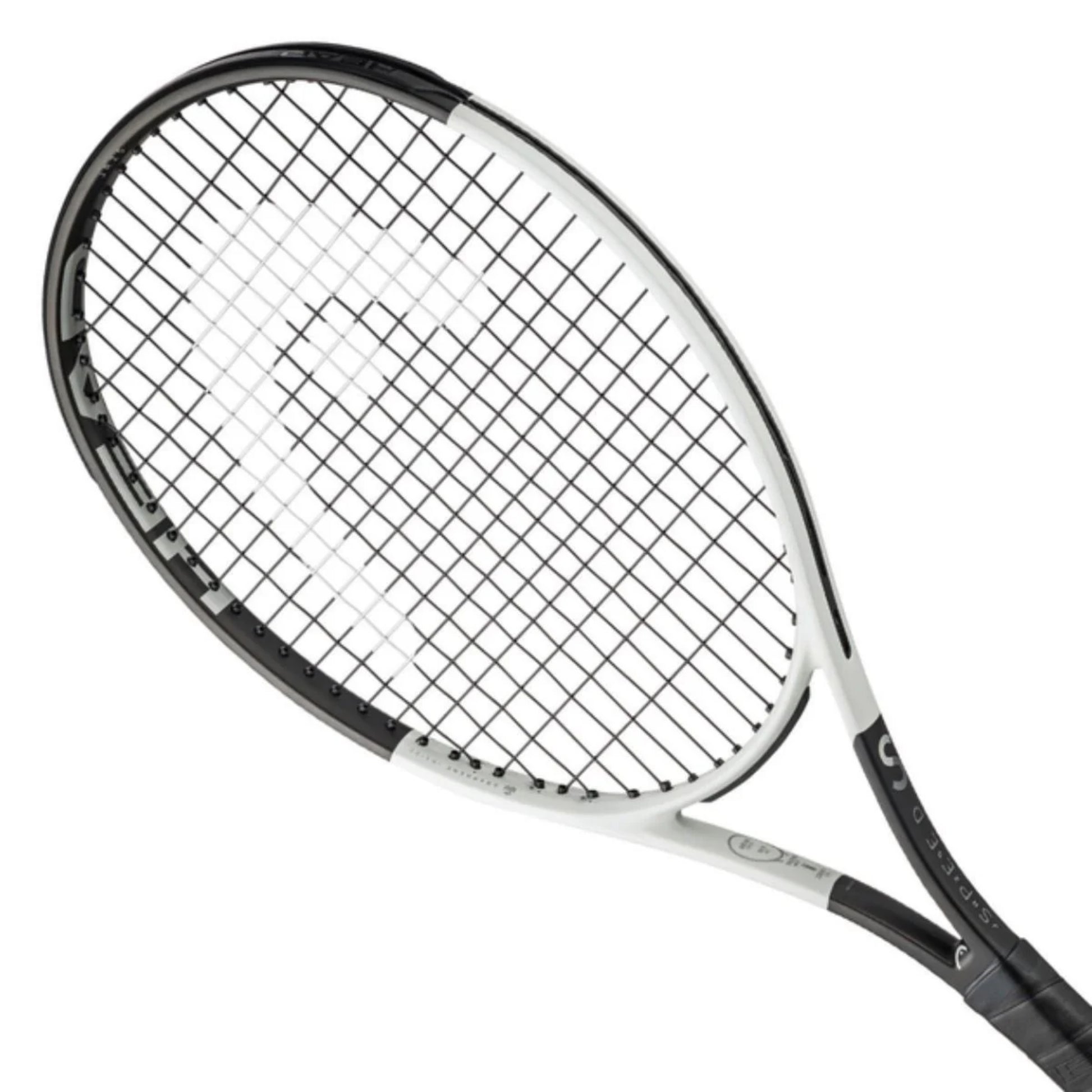 HEAD Speed Jr 2024 Strung Tennis Racquet (G1 - 4 1/8) Black/White | 250g Junior Racquet - Best Price online Prokicksports.com