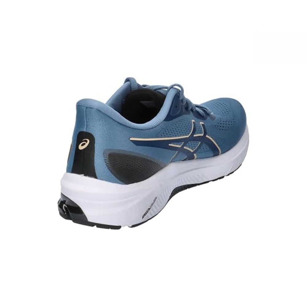 ASICS GT-1000 12 Running Shoes for Men – Storm Blue/Dune | Stability & Everyday Comfort - Best Price online Prokicksports.com